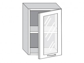1.50.3 Шкаф настенный (h=720) на 500мм с 1-ой стекл. дверцей в Сысерти - sysert.magazinmebel.ru | фото