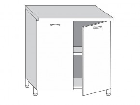 2.80.2 Шкаф-стол на 800мм с 2-мя дверцами в Сысерти - sysert.magazinmebel.ru | фото