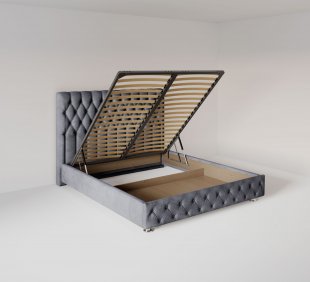 Кровать Версаль 0.9 м с подъемным механизмом в Сысерти - sysert.magazinmebel.ru | фото - изображение 4