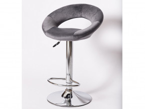 Барный стул BN 1009 Вельвет графит/хром в Сысерти - sysert.magazinmebel.ru | фото