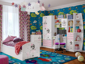 Детская комната Юниор-2 Мальвина в Сысерти - sysert.magazinmebel.ru | фото