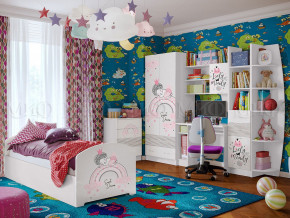Детская комната Юниор-2 Принцесса 1 в Сысерти - sysert.magazinmebel.ru | фото - изображение 1