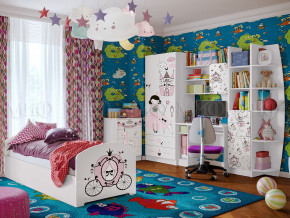 Детская комната Юниор-2 Принцесса в Сысерти - sysert.magazinmebel.ru | фото - изображение 1