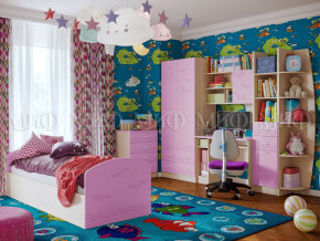 Детская комната Юниор-2 Сиреневый в Сысерти - sysert.magazinmebel.ru | фото - изображение 1