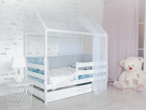 Детская кровать Домик Эко с ящиками белый в Сысерти - sysert.magazinmebel.ru | фото - изображение 2