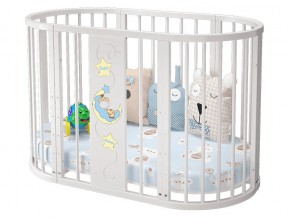 Детская кроватка белая Эстель в Сысерти - sysert.magazinmebel.ru | фото