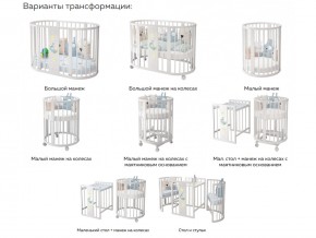 Детская кроватка белая Эстель в Сысерти - sysert.magazinmebel.ru | фото - изображение 2