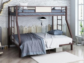 Двухъярусная кровать Гранада 140 коричневый в Сысерти - sysert.magazinmebel.ru | фото