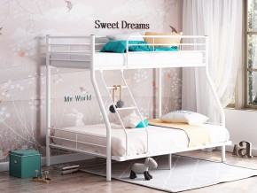 Двухъярусная кровать Гранада-2 140 белая в Сысерти - sysert.magazinmebel.ru | фото
