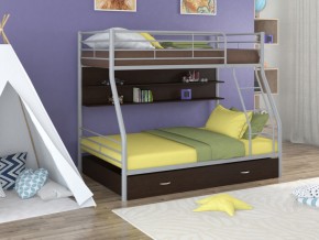 Двухъярусная кровать Гранада 2 ПЯ Серая в Сысерти - sysert.magazinmebel.ru | фото