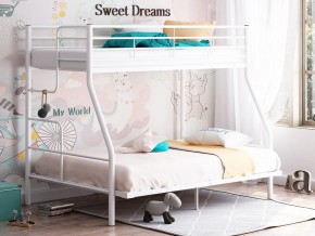 Двухъярусная кровать Гранада-3 140 белый в Сысерти - sysert.magazinmebel.ru | фото