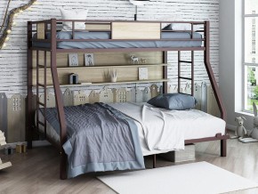 Двухъярусная кровать Гранада П 140 коричневый в Сысерти - sysert.magazinmebel.ru | фото