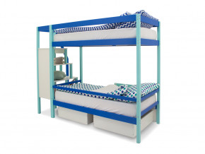 Двухъярусная кровать Svogen с ящиками мятно-синий в Сысерти - sysert.magazinmebel.ru | фото - изображение 5