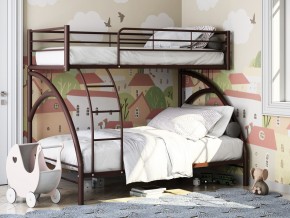Двухъярусная кровать Виньола 2 Коричневая в Сысерти - sysert.magazinmebel.ru | фото - изображение 1