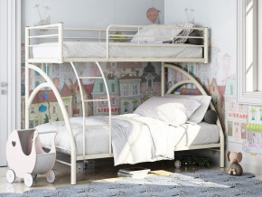 Двухъярусная кровать Виньола 2 слоновая кость в Сысерти - sysert.magazinmebel.ru | фото
