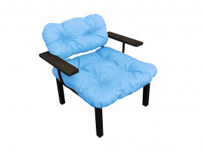 Кресло Дачное голубая подушка в Сысерти - sysert.magazinmebel.ru | фото - изображение 1