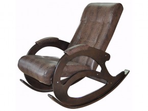 Кресло-качалка К 5/1 коричневый крокодил в Сысерти - sysert.magazinmebel.ru | фото - изображение 1