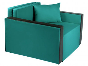 Кресло-кровать Милена с подлокотниками рогожка emerald в Сысерти - sysert.magazinmebel.ru | фото
