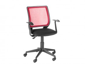 Кресло офисное Эксперт Т-эрго черный/красный в Сысерти - sysert.magazinmebel.ru | фото