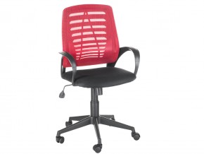 Кресло оператора Ирис стандарт черный/красный в Сысерти - sysert.magazinmebel.ru | фото - изображение 1