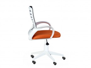 Кресло оператора Ирис white стандарт черный/оранжевый в Сысерти - sysert.magazinmebel.ru | фото - изображение 2