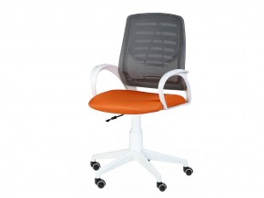 Кресло оператора Ирис white стандарт черный/оранжевый в Сысерти - sysert.magazinmebel.ru | фото - изображение 3