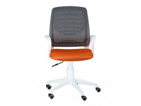 Кресло оператора Ирис white стандарт черный/оранжевый в Сысерти - sysert.magazinmebel.ru | фото - изображение 4