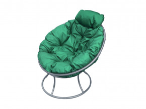 Кресло Папасан мини без ротанга зелёная подушка в Сысерти - sysert.magazinmebel.ru | фото