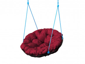 Кресло Папасан подвесное бордовая подушка в Сысерти - sysert.magazinmebel.ru | фото - изображение 1