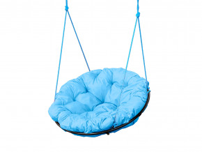 Кресло Папасан подвесное голубая подушка в Сысерти - sysert.magazinmebel.ru | фото - изображение 1