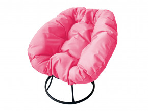 Кресло Пончик без ротанга розовая подушка в Сысерти - sysert.magazinmebel.ru | фото - изображение 1