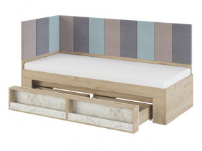 Кровать 0,8 с мягкими элементами 0,8 и 2,0 Алиса мод.1.3 в Сысерти - sysert.magazinmebel.ru | фото - изображение 2