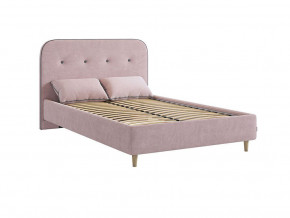Кровать 1200 Лео велюр нежно-розовый в Сысерти - sysert.magazinmebel.ru | фото - изображение 3
