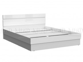 Кровать 1400 Челси Белый глянец в Сысерти - sysert.magazinmebel.ru | фото