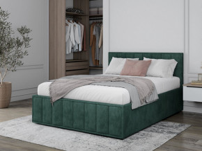 Кровать 1400 Лана зеленый велюр в Сысерти - sysert.magazinmebel.ru | фото