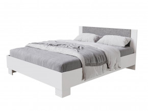 Кровать 1400 Nova Белый-Бетон в Сысерти - sysert.magazinmebel.ru | фото - изображение 1