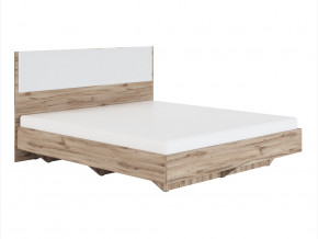 Кровать 1600 Николь Белый экокожа мод.1.4 в Сысерти - sysert.magazinmebel.ru | фото - изображение 1