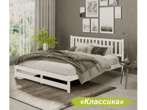 Кровать 2-х спальная Аист-8 Классика белый 1200х2000 мм в Сысерти - sysert.magazinmebel.ru | фото