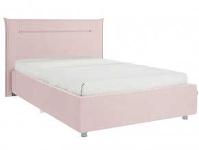 Кровать Альба 1200 велюр нежно-розовый в Сысерти - sysert.magazinmebel.ru | фото