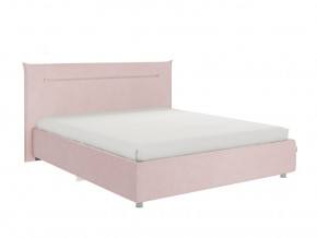 Кровать Альба 1600 велюр нежно-розовый в Сысерти - sysert.magazinmebel.ru | фото