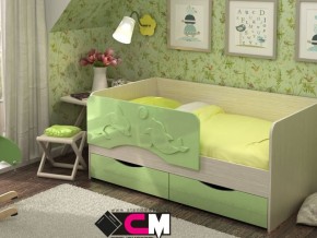 Кровать детская Алиса КР 812 зеленая 1600 в Сысерти - sysert.magazinmebel.ru | фото