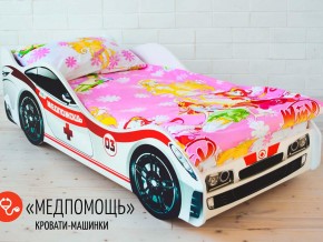 Кровать детская машина Медпомощь в Сысерти - sysert.magazinmebel.ru | фото