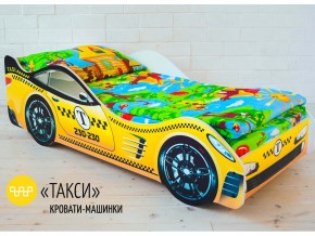 Кровать детская машина Такси в Сысерти - sysert.magazinmebel.ru | фото - изображение 1