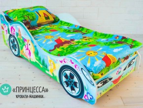 Кровать детская машинка Принцесса в Сысерти - sysert.magazinmebel.ru | фото