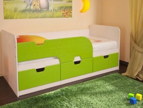 Кровать детская Минима лайм в Сысерти - sysert.magazinmebel.ru | фото