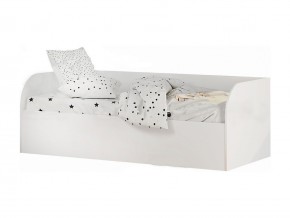 Кровать детская с подъёмным механизмом КРП-01 белая в Сысерти - sysert.magazinmebel.ru | фото