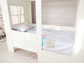 Кровать детская Теремок без ящика белая в Сысерти - sysert.magazinmebel.ru | фото - изображение 2