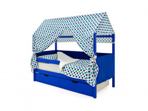 Кровать-домик мягкий Svogen с ящиками и бортиком синий в Сысерти - sysert.magazinmebel.ru | фото - изображение 6