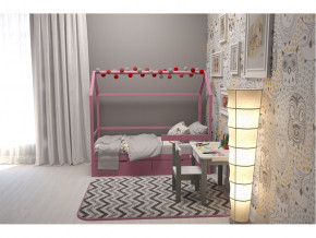 Кровать-домик Svogen с ящиками и бортиком лаванда в Сысерти - sysert.magazinmebel.ru | фото - изображение 4