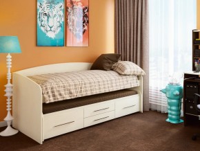 Кровать двухъярусная Адель 5 вудлайн кремовый в Сысерти - sysert.magazinmebel.ru | фото
